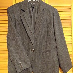Women's Platinum Larry Levine 2-pc Suit